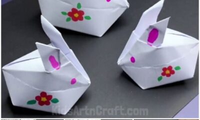 Learn To Make Paper Rabbit Craft For Kids