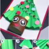 Paper Christmas Trees Step by Step Tutorial For Kids