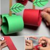 Paper Strip Apple Craft Tutorial For Kids
