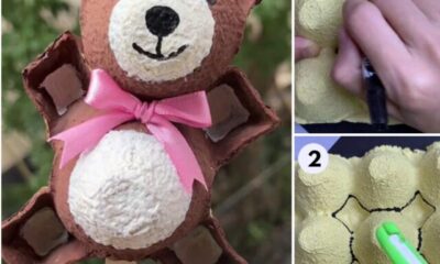 Recycled Egg Carton Bunny Tutorial for Kids