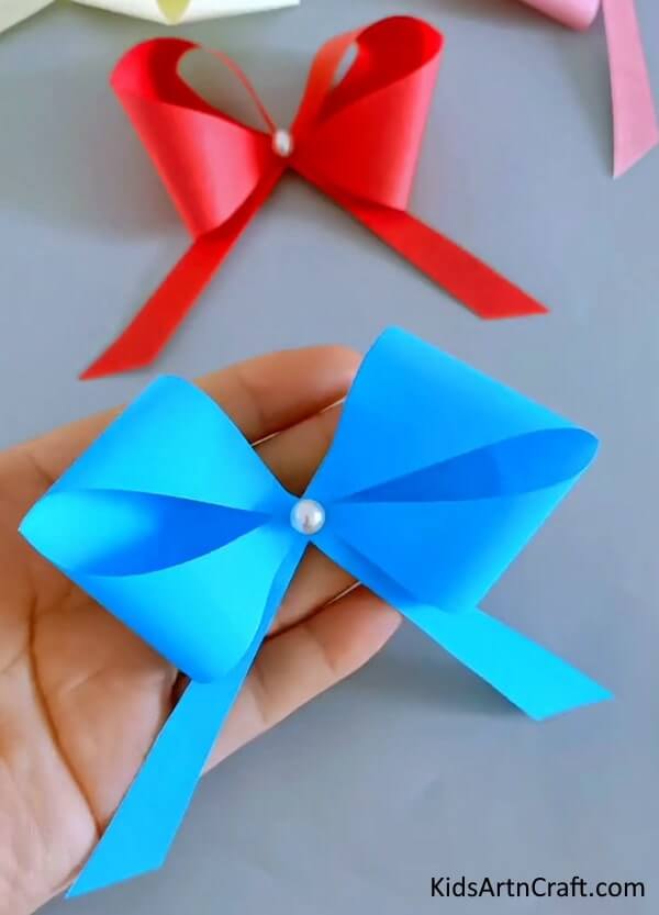 Creating Fun Crafts for Kids at Home - Cute Ribbons Using Paper For Kids