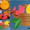 DIY Bird Nest Paper Craft For Kids