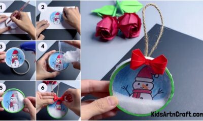 DIY Christmas Ornament Craft For Home Decorations