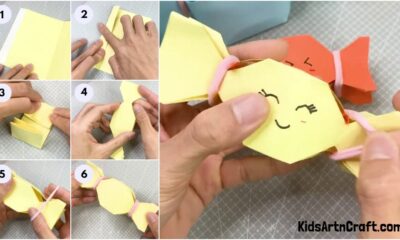 DIY Easy Paper candy Craft For Kids