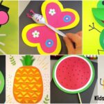 Pull Out Paper Card Ideas - Kids Art & Craft