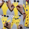 DIY Giraffe Handprint Craft Tutorial For Kids