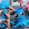 DIY Octopus Paper Craft Tutorial for Kids