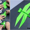 DIY Origami Dragonfly Easy Tutorial for kids