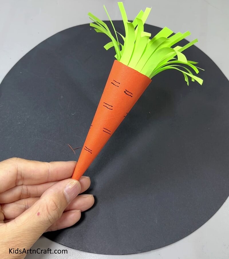 DIY Paper Carrot Craft Is Completed! - Comprehensive Guide to Making a Paper Carrot