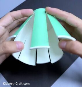 Fan Shaped Paper Cup Craft Activity For Kids - Kids Art & Craft