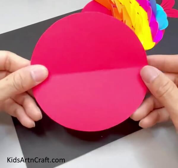 Cutting Out A New Circle - An Easy Tutorial for Making a Fish Out of Paper: Perfect for Kids