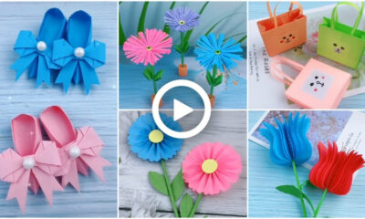 DIY Paper Folding Toy Crafts Video Tutorial for Kids