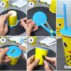 DIY Paper Mug With Straw Easy Craft