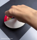 DIY Paper Spinner Toy For Kids To Play Craft Tutorial - Kids Art & Craft