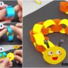 DIY Paper worm Craft for Kids
