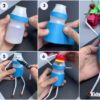 DIY Plastic Bottle Doll Craft for Kids