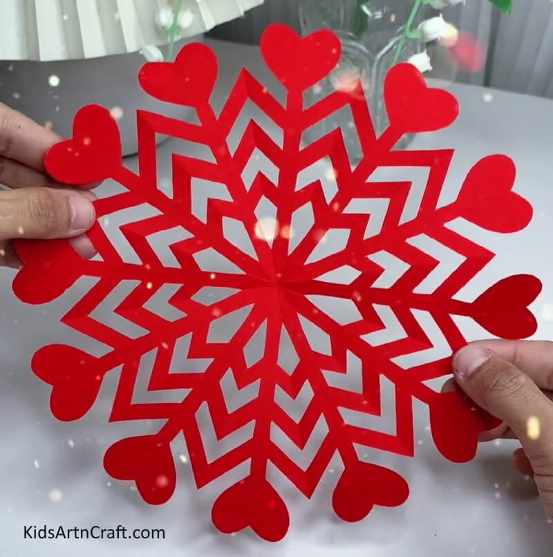 Paper Snowflake Craft Is Ready To Celebrate Christmas! - Construct Your Own Straightforward Snowflake Project For Kids