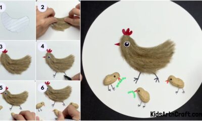 DIY Step by Step Chicken Craft Tutorial