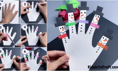 DIY Step by Step Finger Puppet Craft for Kids