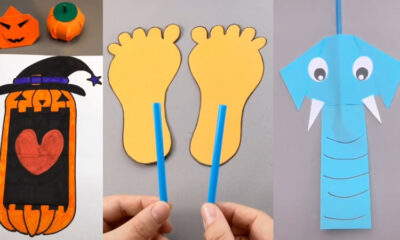 Easy And Quick Paper Crafts Video Tutorial for Kids