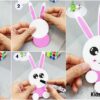 Easy Bunny paper craft for kids