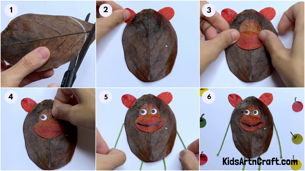 Easy Leaf Art And Craft Tutorial for Kids