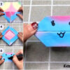 Easy Origami Cat Folding Craft for Preschool Kids - Step By Step Tutorial