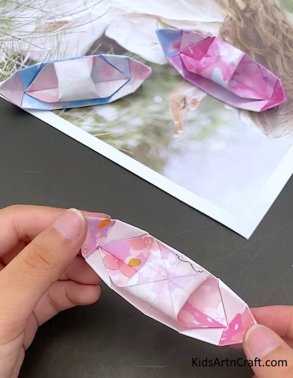 Easy Paper Boat Origami For Kids - Fun and simple origami ideas for youngsters.