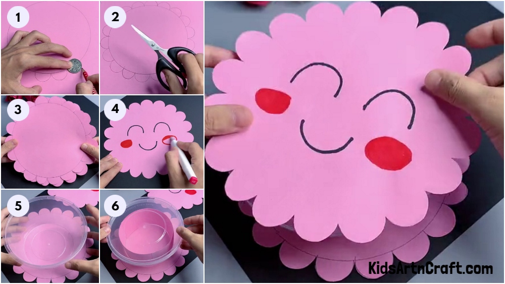 Easy Paper Craft Step by Step Tutorial For Kids