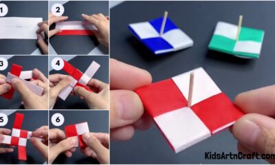 Easy Paper Craft Toy Tutorial For Kids