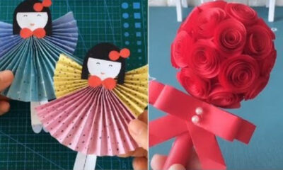 Easy Paper Folding Crafts Video Tutorial for Kids