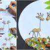 Easy Peanut Shells Giraffe Art and Craft For Kids