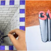 Easy to Draw 3D Drawing Tricks Video Tutorial