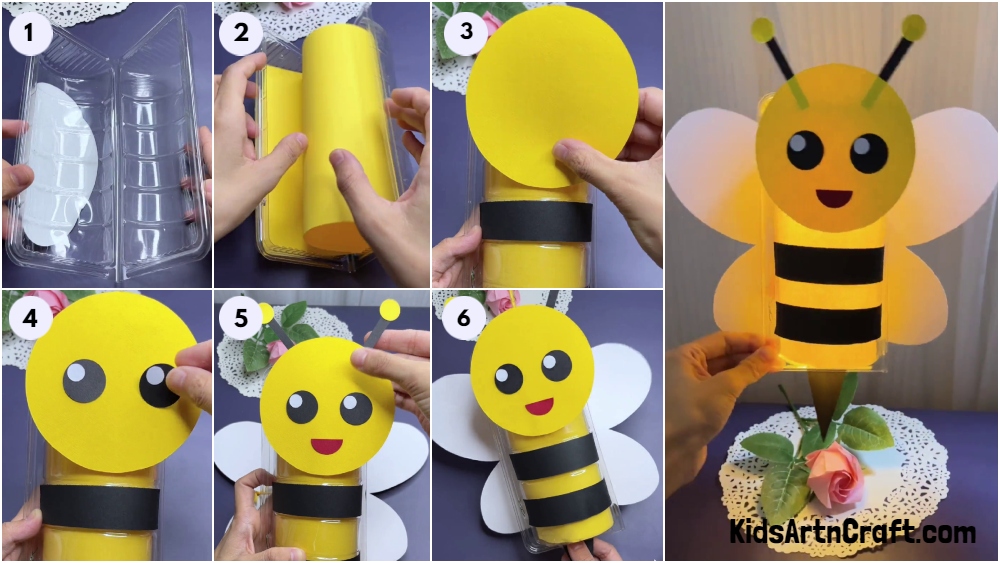 Easy to Make Handmade Bee Craft Tutorial for Kids