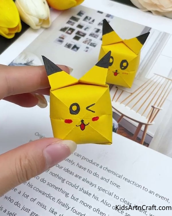 Make Something Fabulous with Crafts - Fold Your Own Origami Pikachu