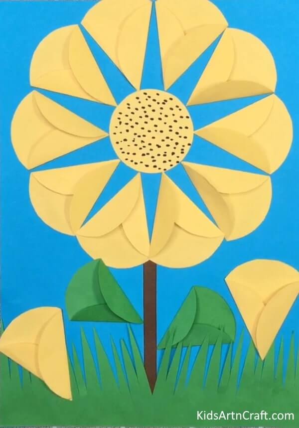 Diverse Approaches To Constructing Blooms - Fun To Make Paper Sunflower Craft