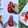 Handprint Paper Rocket Craft for Kids