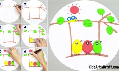 How to Make a Clay Bird Easy Artwork