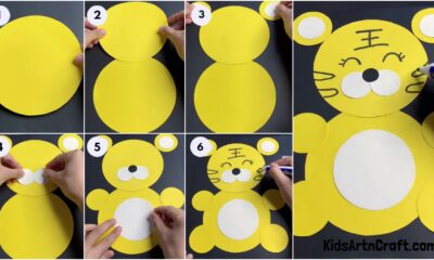How To Make A Paper Tiger Easy Craft