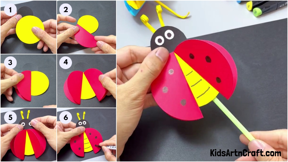 How to Make Ladybug Crafts for Kids