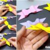 How To Make Paper Bow Easy Tutorial for kids