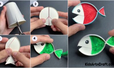 How to make Paper Cup Fish Craft