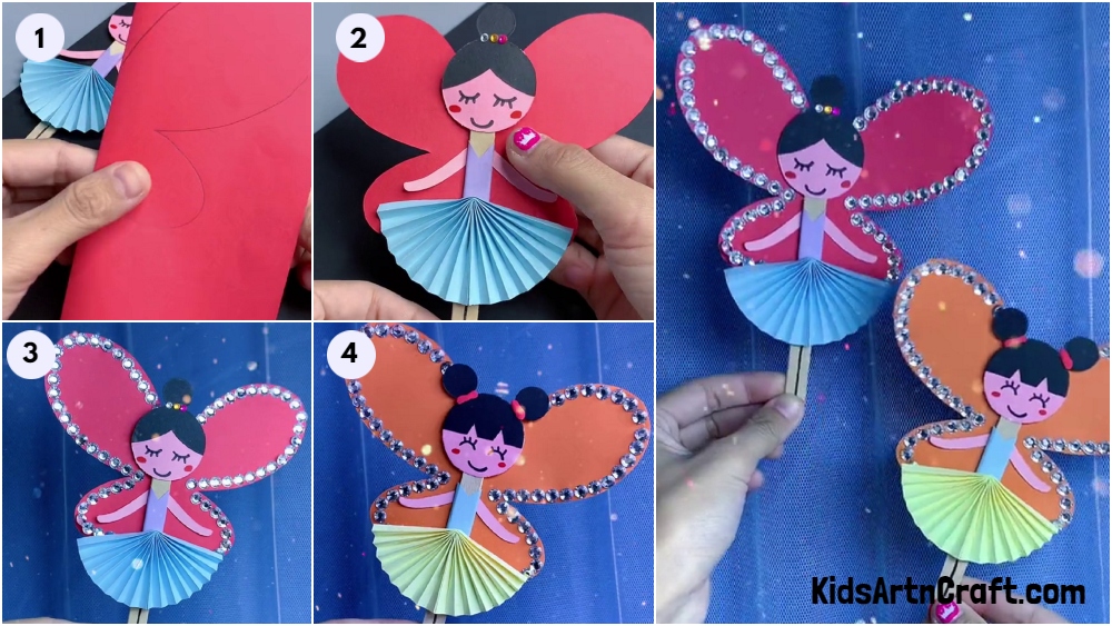 How To Make Paper Doll From Craft Paper