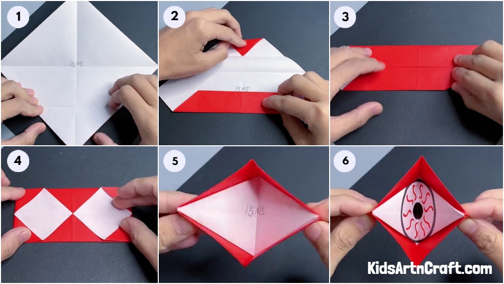 How To Make Paper Eye For Kids At Home