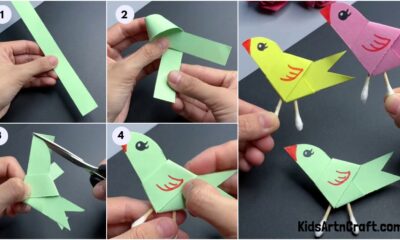 How to Make Paper Sparrow in Simple Steps