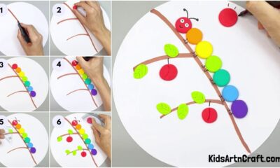 How to Make Worm Using Clay For Kids