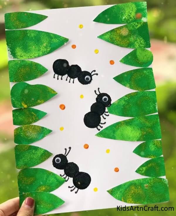 Humorous Artwork With Do-It-Yourself Projects For Little Ones - Hungry Ants Painting Ideas For Kids