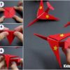 Paper Airplane Origami Step by Step Tutorial For Kids