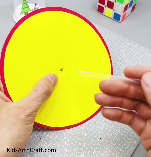 Putting A Straw In The Hole - A Step by Step Guide to Making a Paper Clock with Young Ones