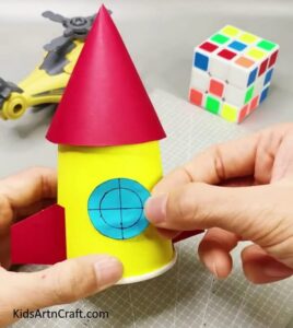 Paper Cup Rocket Easy Craft For Kids - Kids Art & Craft